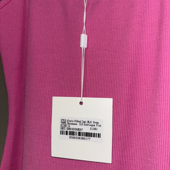 Alexis Ribbed Cami Midi Dress 🌸 - Picture 4 of 5